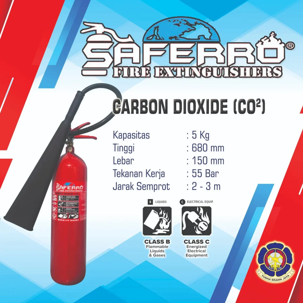 APAR SAFERRO CO2 5 KG